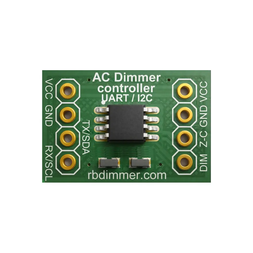 DimmerLink Controller — UART/I2C Interface for AC Dimmers