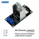 AC Dimmer Module 8A, 1 channel, 3.3V/5V logic, AC 400V-8A