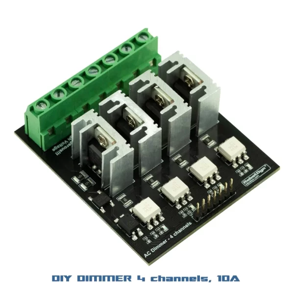 AC Dimmer Module 10A, 4 channel, AC 400V-10A per channel