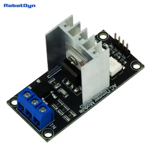 AC Dimmer Module 8A, 1 channel, 3.3V/5V logic, AC 400V-8A